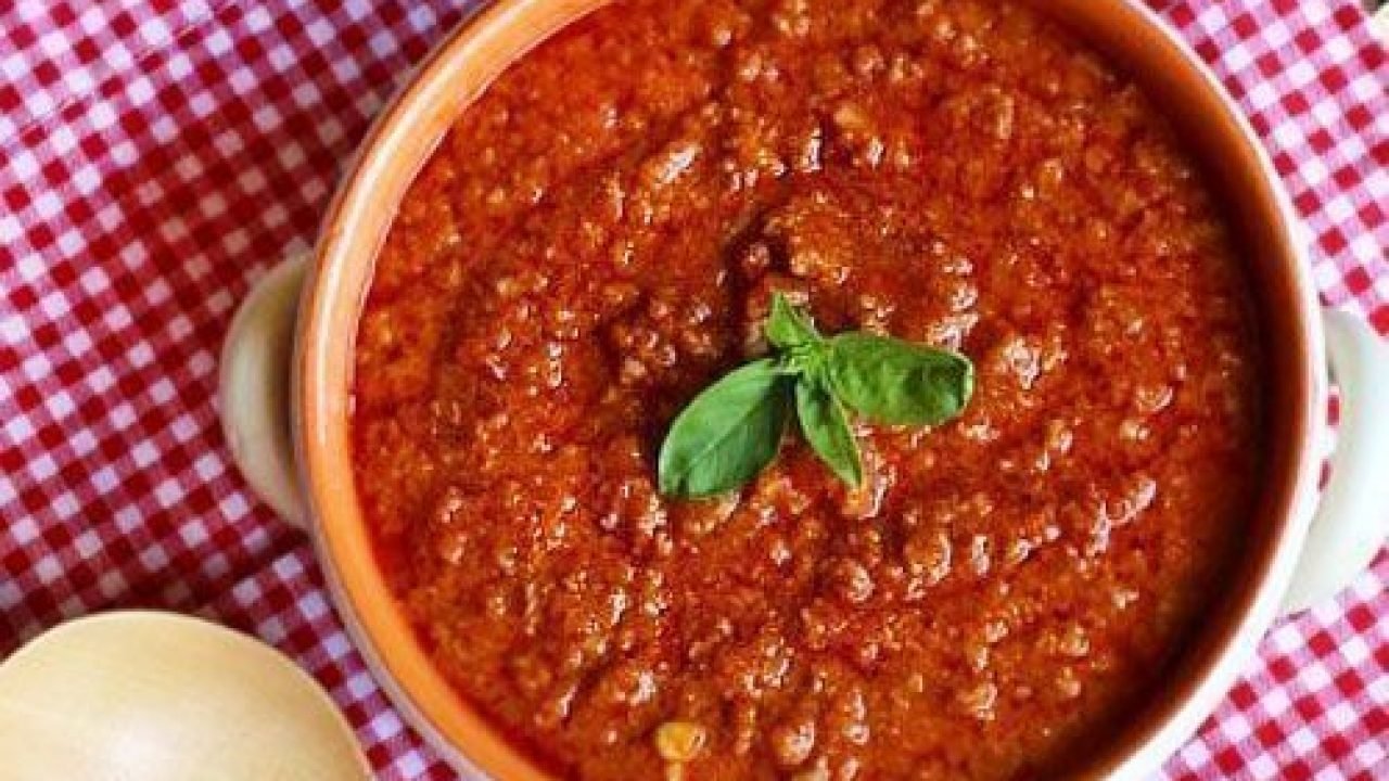 Salsa de carne boloñesa en Thermomix - Recetas Espaguetis